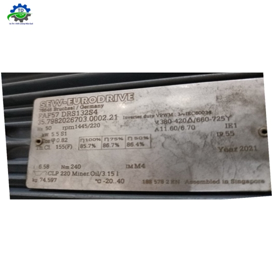 hộp số motor SEWEURODRIVE 76646